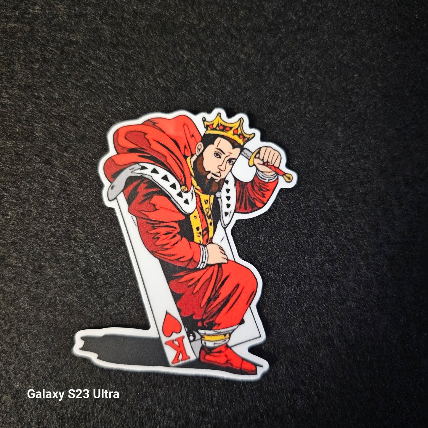 Suicide King Sticker