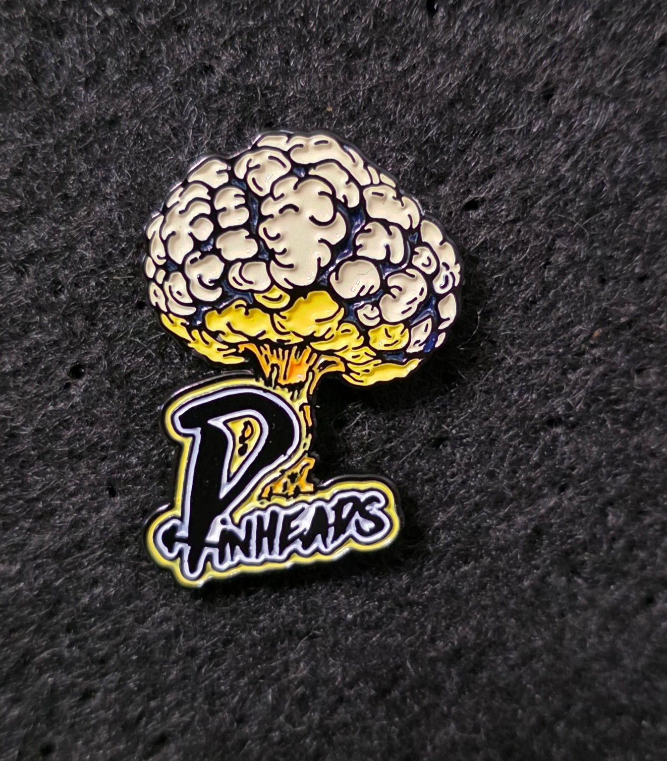 Pinheads First Anniversary Logo Pin