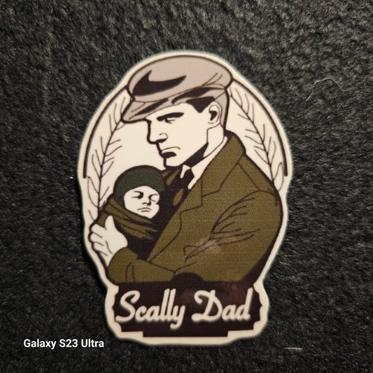 Scally Dad Sticker