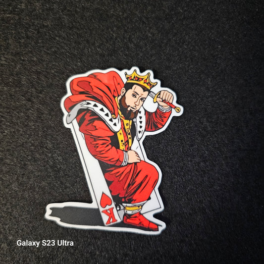 Suicide King Sticker