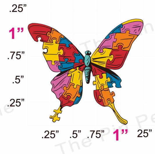 Autism Awareness Butterfly. PRESALE