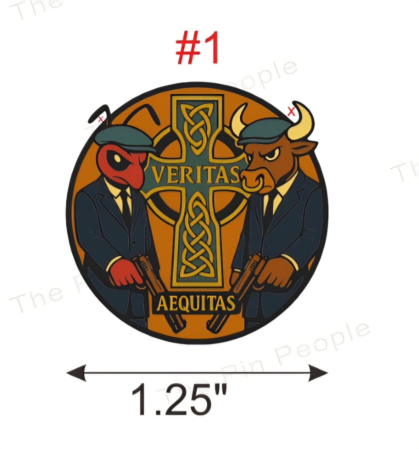 ANTOX Collaboration with Pinheads Pins!  In stock and ready to rock!  The perfect pin for your Boondock!